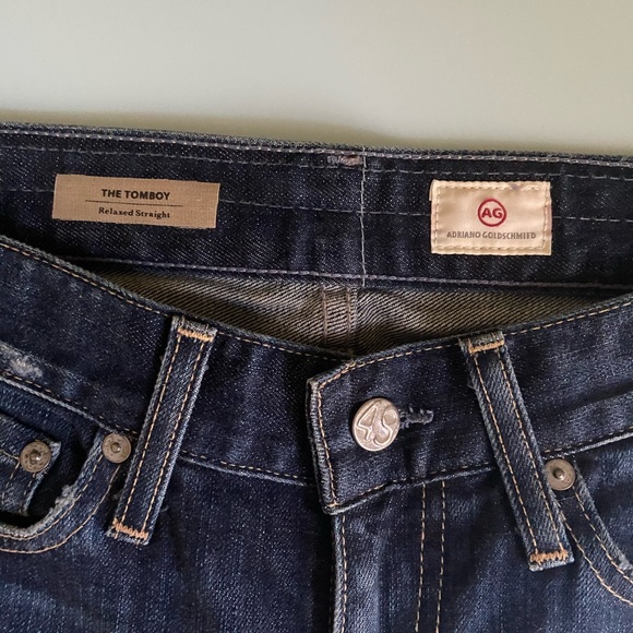 AG Tomboy Relaxed Straight Leg Jeans - Picture 4 of 4